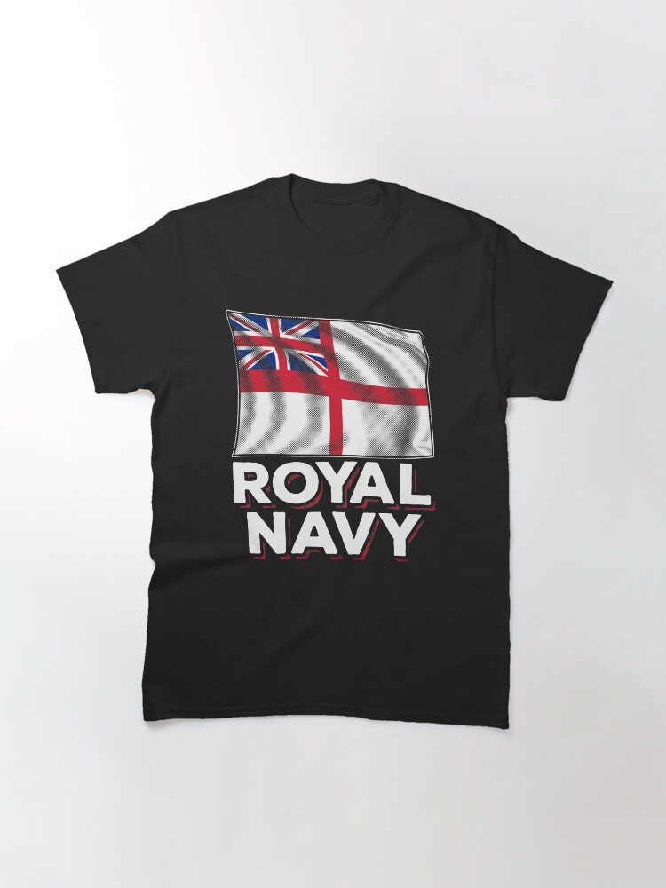 "Royal Navy Flag Royal Ensign Great Britain" Tshirt by BossyBrit