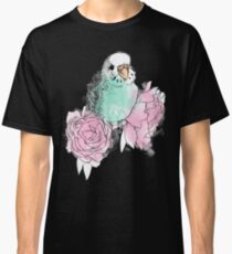 Budgie + Peony Classic T-Shirt