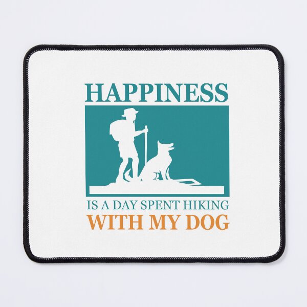 Item preview, Happiness Is Hiking With My Dog designed and sold by Chafy  ⭐⭐⭐⭐⭐.