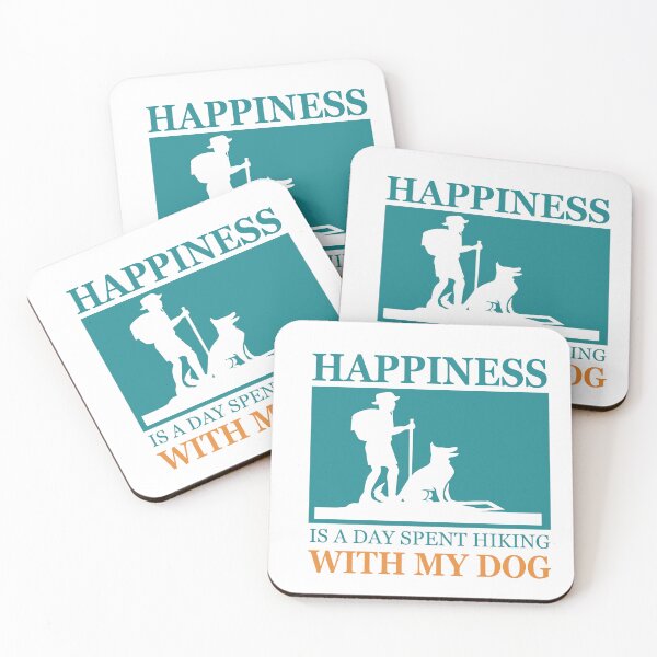 Item preview, Happiness Is Hiking With My Dog designed and sold by Chafy  ⭐⭐⭐⭐⭐.