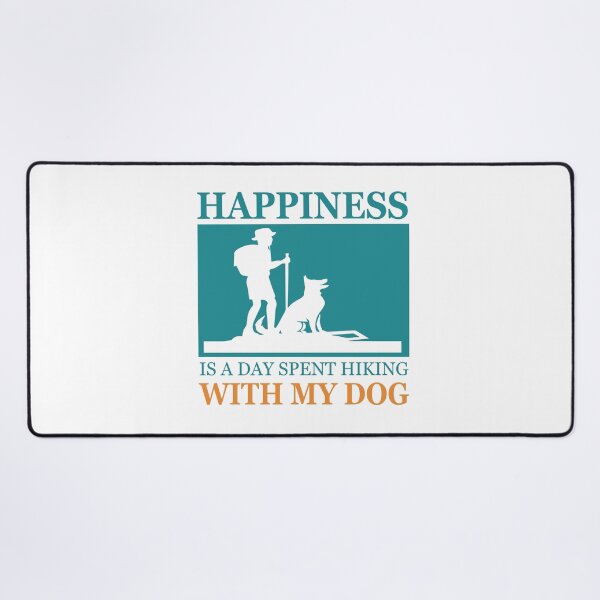 Item preview, Happiness Is Hiking With My Dog designed and sold by Chafy  ⭐⭐⭐⭐⭐.