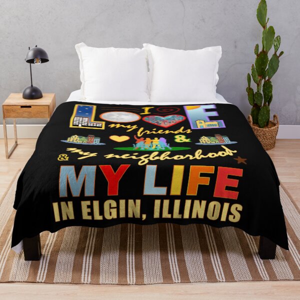 Item preview, Friends Elgin Illinois Neighborhood and Life Community Pride designed and sold by artfulnotebook.