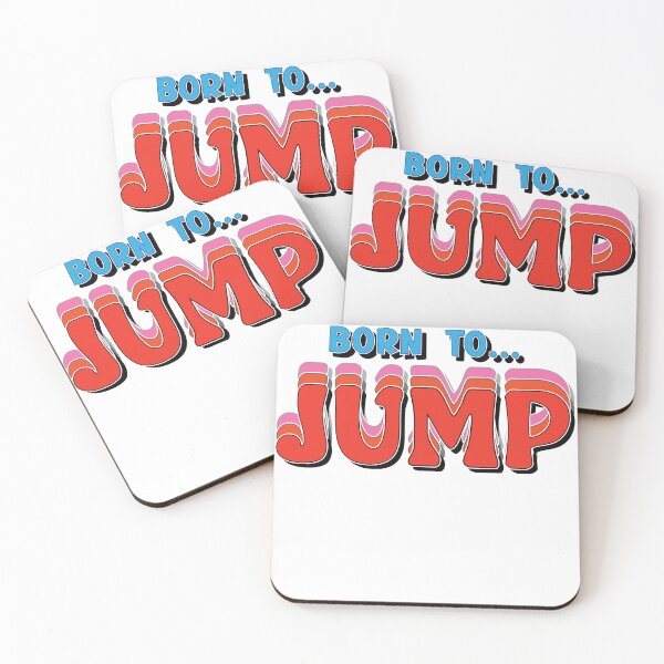 Item preview, Born To Jump, Fun Jumpers phrase designed and sold by Harlake.