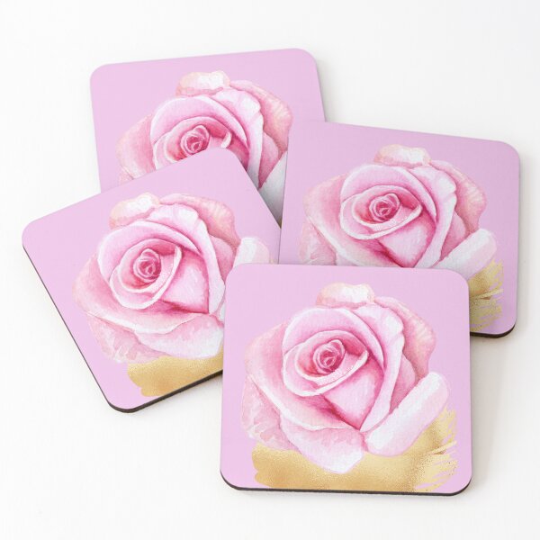 Aperçu de l'œuvre Imprimé graphique rose en fleurs créée et vendue par elevated-aura.