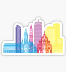 Boston V2 skyline pop Sticker