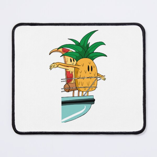 Item preview, pizza and pineapple love designed and sold by landscapeworlds.