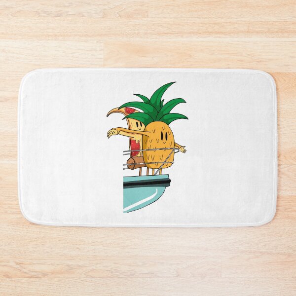 Item preview, pizza and pineapple love designed and sold by landscapeworlds.