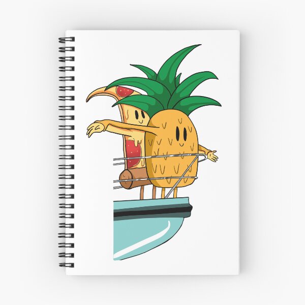 Item preview, pizza and pineapple love designed and sold by landscapeworlds.