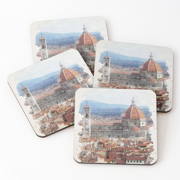 Item preview, Florence Italy Watercolor Art designed and sold by Blok45.