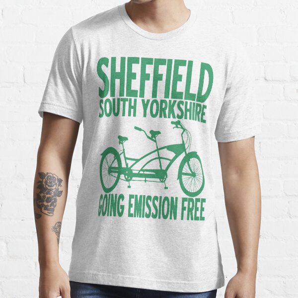 "SHEFFIELDGOING EMISSION FREE" Tshirt for Sale by IMPACTEES