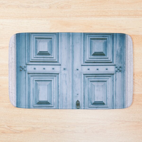 Item preview, Travel Photography-Door-Morocco-Gateway-Light Blue-Blue-Number-House designed and sold by TessAndre.
