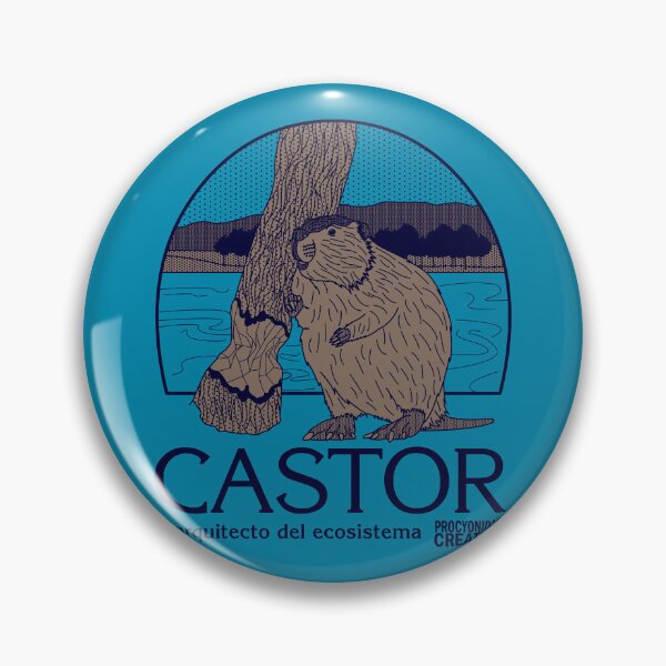 Item preview, Castor, Arquitecto del Ecosistema designed and sold by Procyonidae Creative.