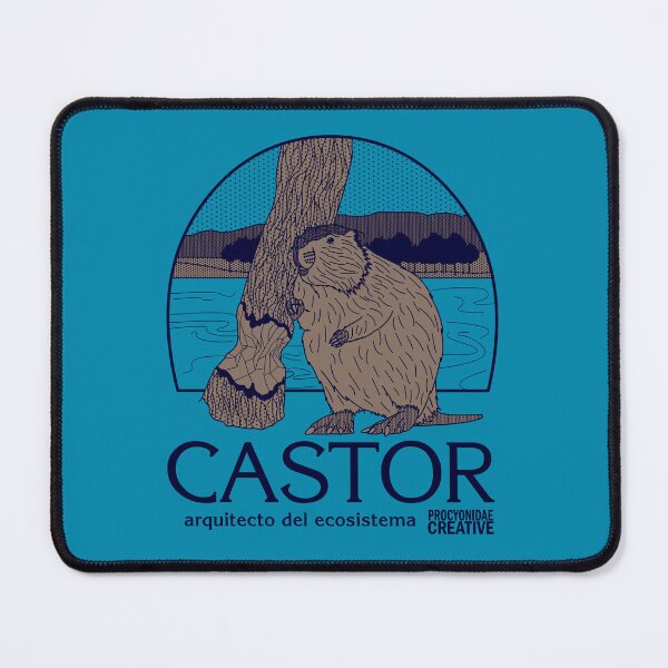 Item preview, Castor, Arquitecto del Ecosistema designed and sold by Procyonidae Creative.