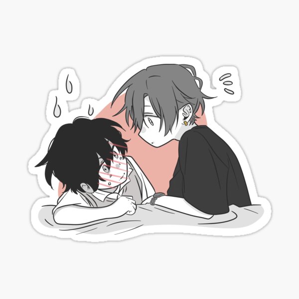 Sasaki and Miyano pack | Sticker