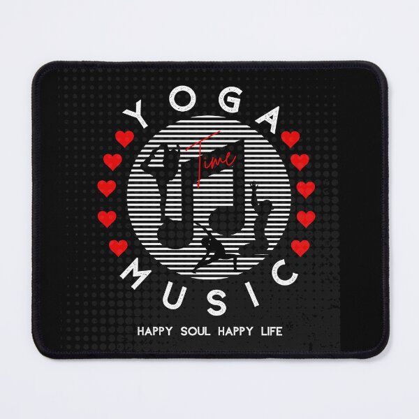 Item preview, Yoga time quote,Yoga Time and Music,Happy Soul Happy life designed and sold by behappysiempre.