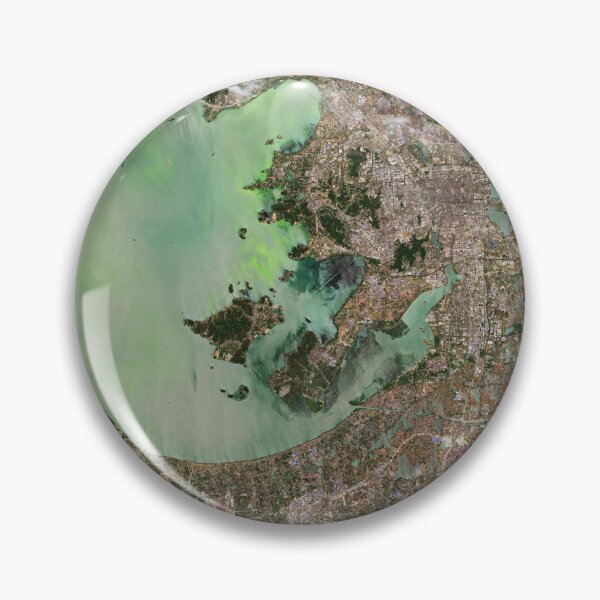 Item preview, Lake Tai, China from space designed and sold by Raureif.