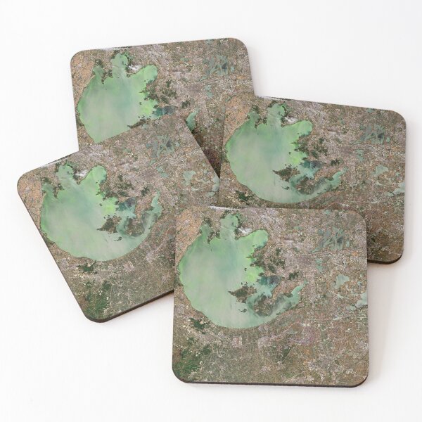 Item preview, Lake Tai, China from space designed and sold by Raureif.