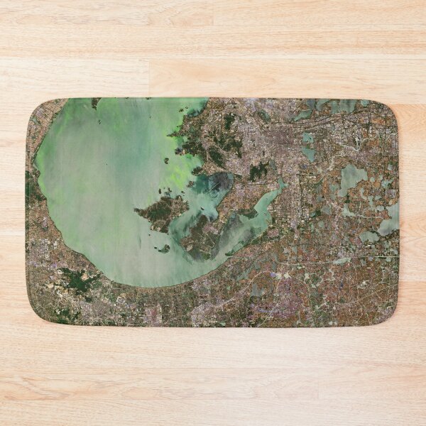 Item preview, Lake Tai, China from space designed and sold by Raureif.