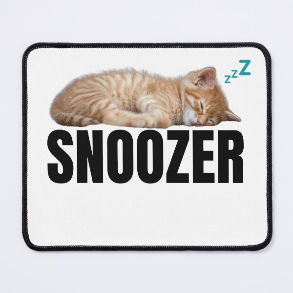 Item preview, Sleepy SNOOZER Kitty designed and sold by MeowMerch.
