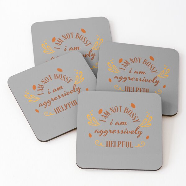 Item preview, i am not bossy i am aggressively helpful - funny bossy humor -  i am aggressively helpful designed and sold by ZAKARIA-TCH.