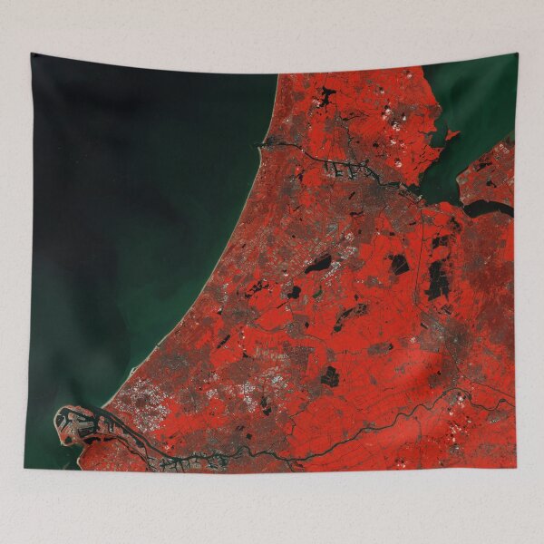 Item preview, The Netherlands from space designed and sold by Raureif.