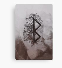 Growth Rune Canvas Print
