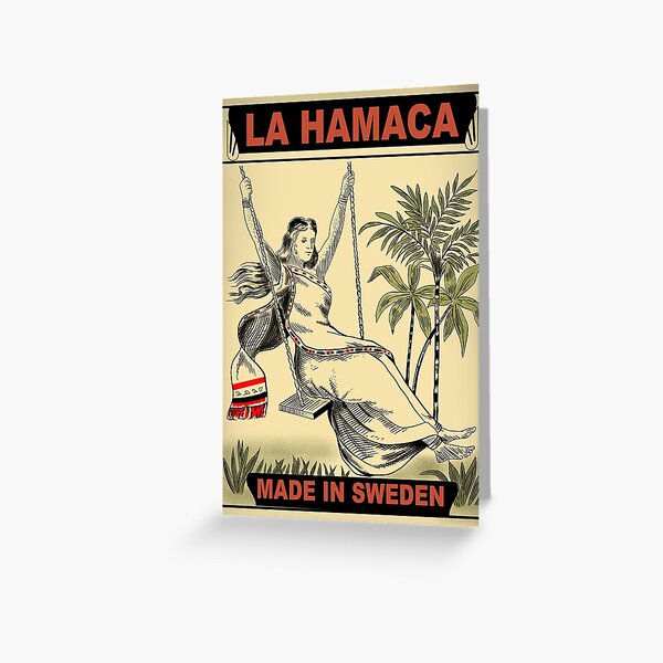 Artikel-Vorschau von La Hamaca Vintage Streichholzschachtel-Design, designt und verkauft von rogue-design.