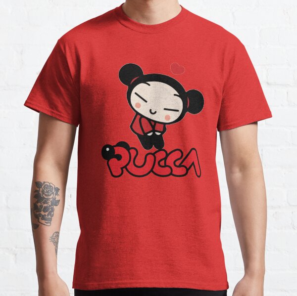 animado pucca Camiseta clásica