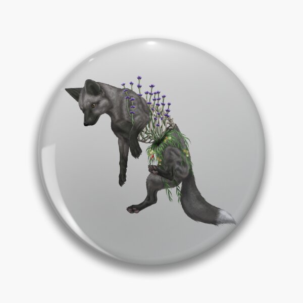 Item preview, Floral Pearl Fox designed and sold by SinnAkerri.