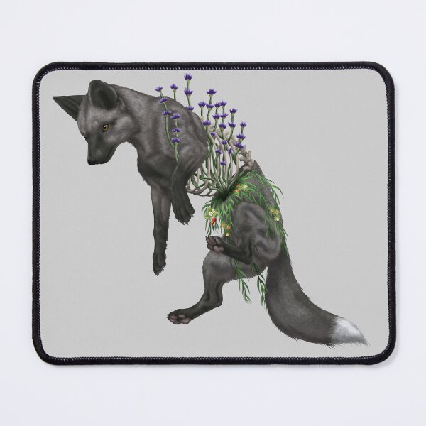 Item preview, Floral Pearl Fox designed and sold by SinnAkerri.