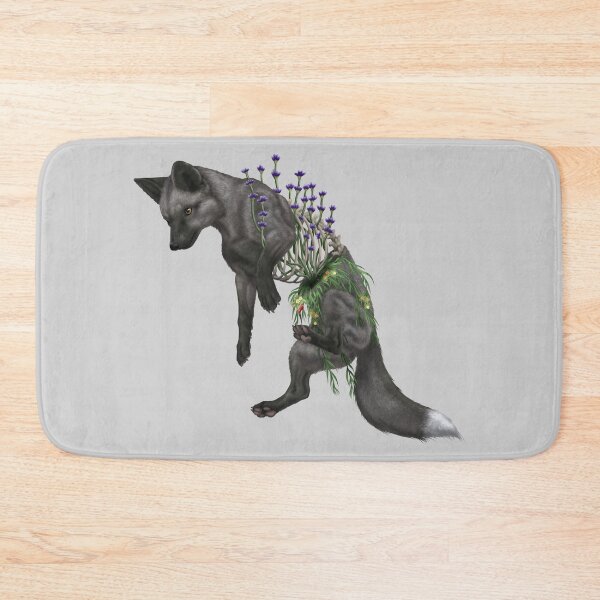 Item preview, Floral Pearl Fox designed and sold by SinnAkerri.