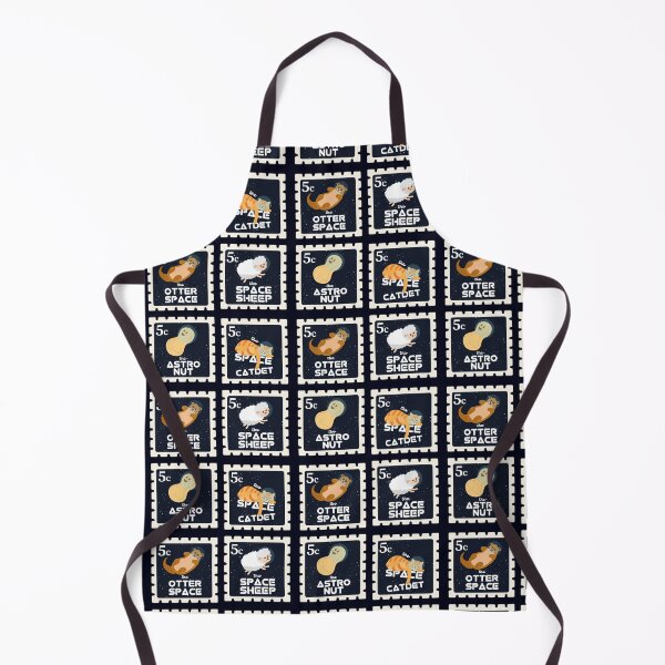 Item preview, Space Animals Sticker Pack | Gift Ideas | Postage Stamps designed and sold by Fluffy-Vectors.