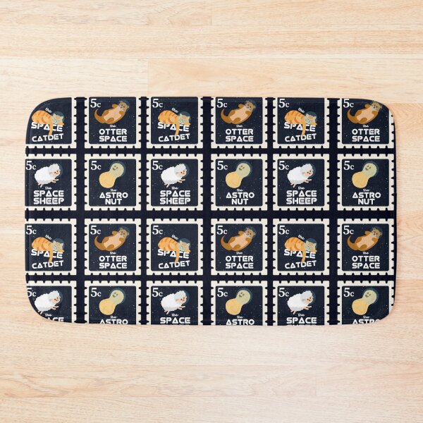 Item preview, Space Animals Sticker Pack | Gift Ideas | Postage Stamps designed and sold by Fluffy-Vectors.