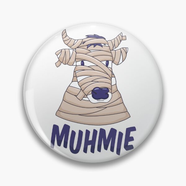 Item preview, Funny cow design MUHmie cow as a mummy designed and sold by JanooFactory.