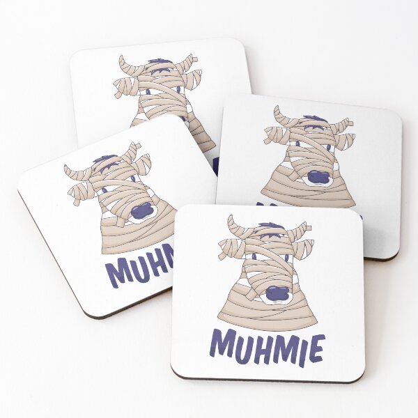 Item preview, Funny cow design MUHmie cow as a mummy designed and sold by JanooFactory.
