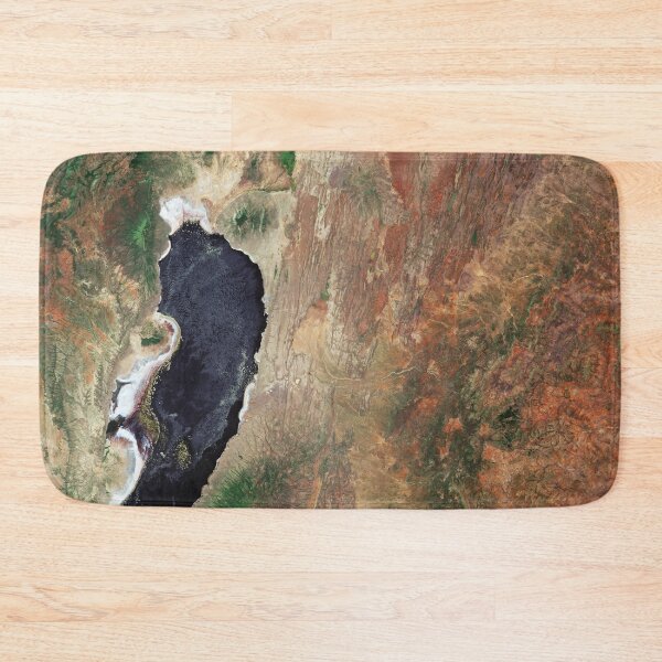 Item preview, Lake Natron, Tanzania from space designed and sold by Raureif.