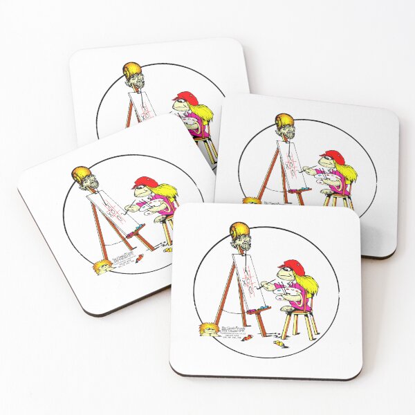 Item preview, Clamkin Family Painter featuring Alpha and Escargo designed and sold by Bruce Ingrassia.