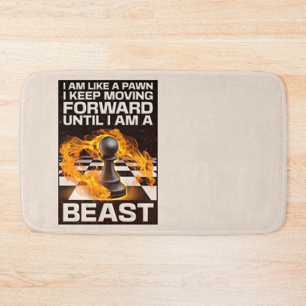 Item preview, Motivational chess quote for chess lovers designed and sold by itisjakob.