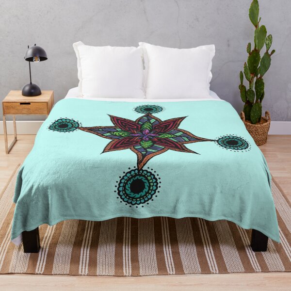 Item preview, Abstract flower drawing designed and sold by Arianna Khalil.