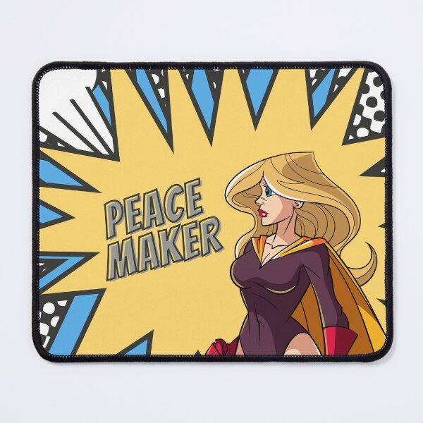 Item preview, Peace Maker - Cartoon and Comic Lovers Colorful and Powerful Super Heroine designed and sold by JoyTop.