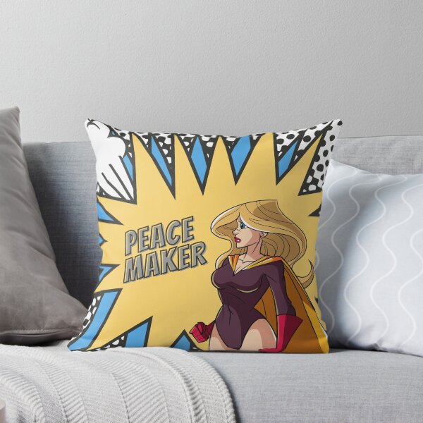 Item preview, Peace Maker - Cartoon and Comic Lovers Colorful and Powerful Super Heroine designed and sold by JoyTop.