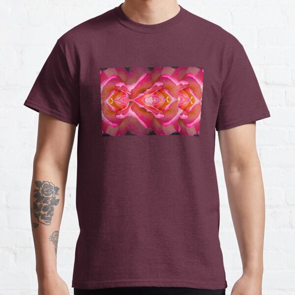 The Heart of A Pink Rose Classic T-Shirt