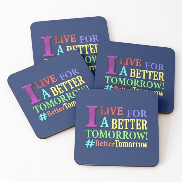 Item preview, "BETTER TOMORROW" Beautiful Design. Buy Now designed and sold by Health And Fitness Posts e-Store.
