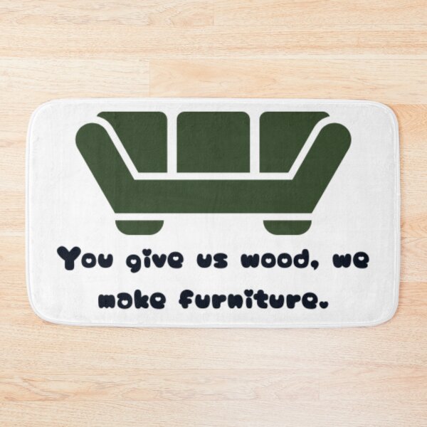 Item preview, You Give Us Wood, We Make Furniture. designed and sold by nuvalonstyles.