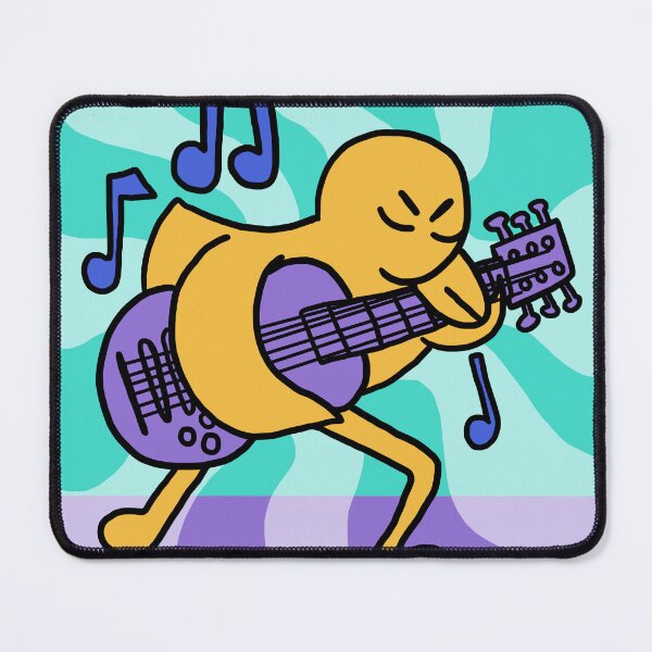 Item preview, Dot the Duck playing guitar designed and sold by shanarosenfeld1.
