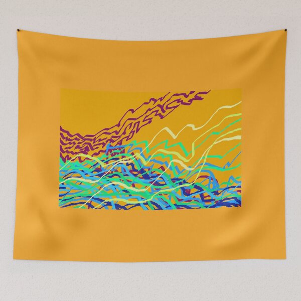 Item preview, Coastal Frequencies 1 Abstract Art designed and sold by Julia Woodman.