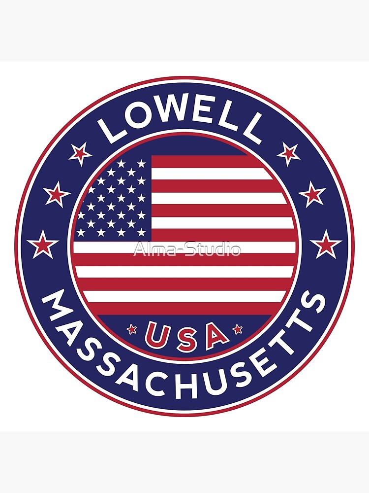 "Lowell, Massachusetts" Poster for Sale by AlmaStudio Redbubble