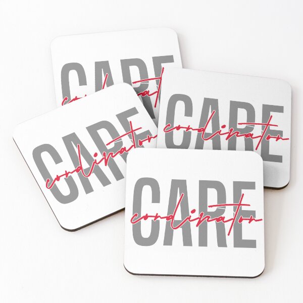 Item preview, Care Coordinator - An Awesome Design In Gray And Red - Cute Gift For Care Coordinators designed and sold by TiiNGA.