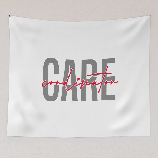 Item preview, Care Coordinator - An Awesome Design In Gray And Red - Cute Gift For Care Coordinators designed and sold by TiiNGA.