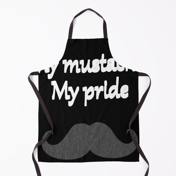 Item preview, My mustache, my pride, cool beard sayings, mustache, beard wearer designed and sold by Kirei-Lily.